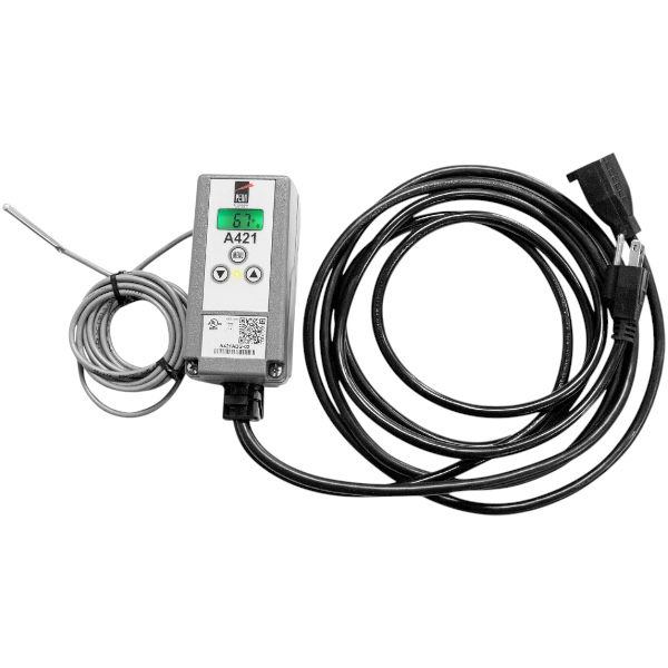 Johnson Controls A421ABG-02C Temp Control, Single Stage, 120/240v, SPDT