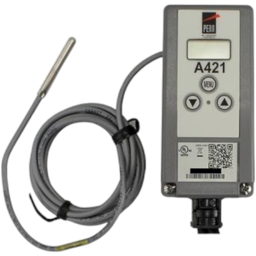 Johnson Controls A421ABJ-02C Single Stage Temp Control, 120/240v, SPDT, UL Type 1