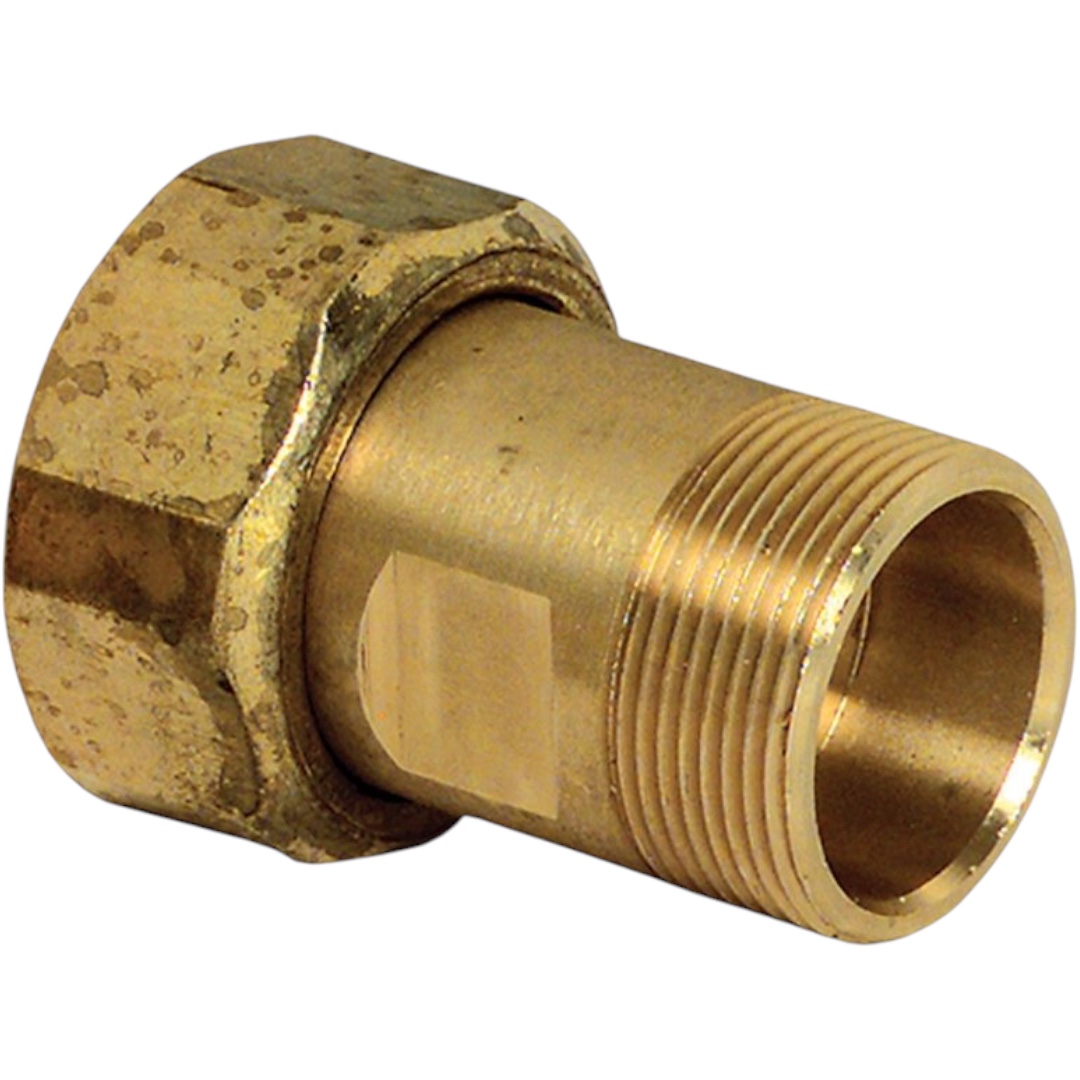 Resideo AM08-026LF Tailpiece, 1" NPT, Lead Free, AM-1 Valve, Bag of 3