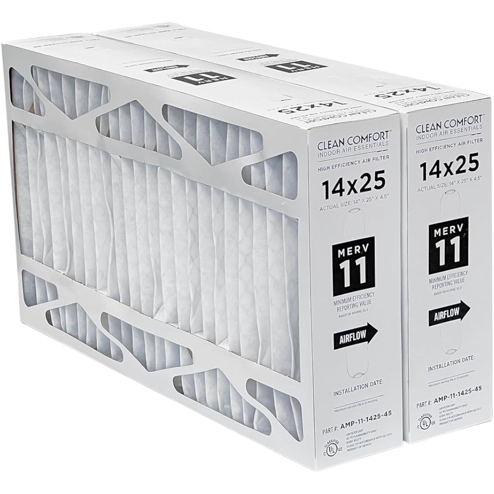 Goodman Parts AMP-11-1425-45 Filter Media, MERV 11, 14x25x4.5, Clean Comfort