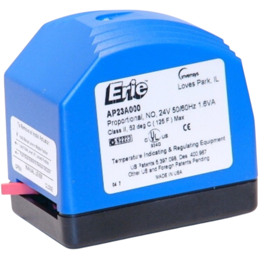 Erie AP23A000 24V N.O. VM Series Valve Actuator, Spring Return