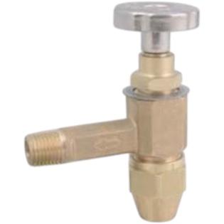 Firomatic B104CF Fusible Valve, 3/8" Flare x 1/4" NPT, 1-5/8" Shank