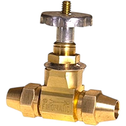 Firomatic B105F Fusible Valve, 3/8" Flare x 3/8" Flare, Globe