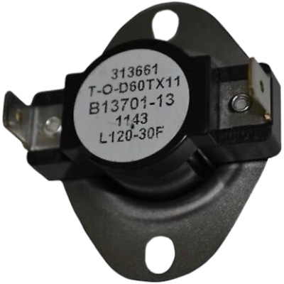 Goodman Parts B1370113 Auxiliary Limit, 120°F, M10