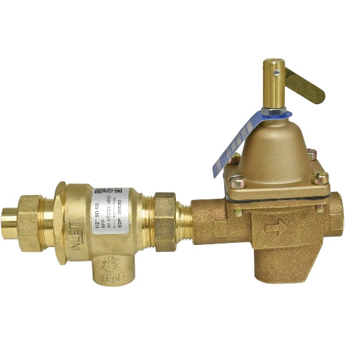 Watts B911S 1/2" Combo Backflow and Pressure Reducing Valve
