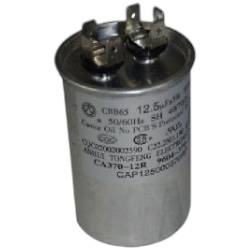 Goodman Parts CAP125000370RPP Capacitor, 12.5 MFD, 370V, Round, M10