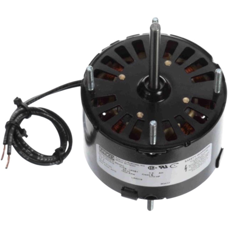Fasco D120 Motor, 3.3", 1/70 Hp, 115V, 1500 Rpm