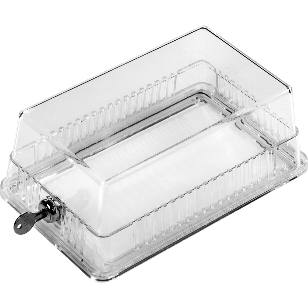 White-Rodgers F29-0198 Clear Plastic Thermostat Guard with Ring and Base