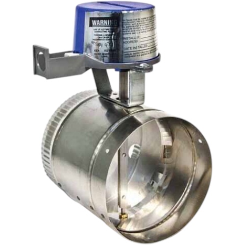 Field Controls GVD-5PL Vent Damper, 5", Auto, 24V Gas, Less Harness