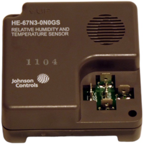 Johnson Controls HE-69135NS-0 Surface Duct Humidity Element, 1.0K Ohm Temp Sensor