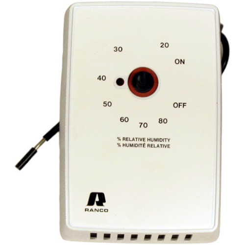 Robertshaw J10-810 Wall Mount Dehumidistat 24/120v 20-80% RH