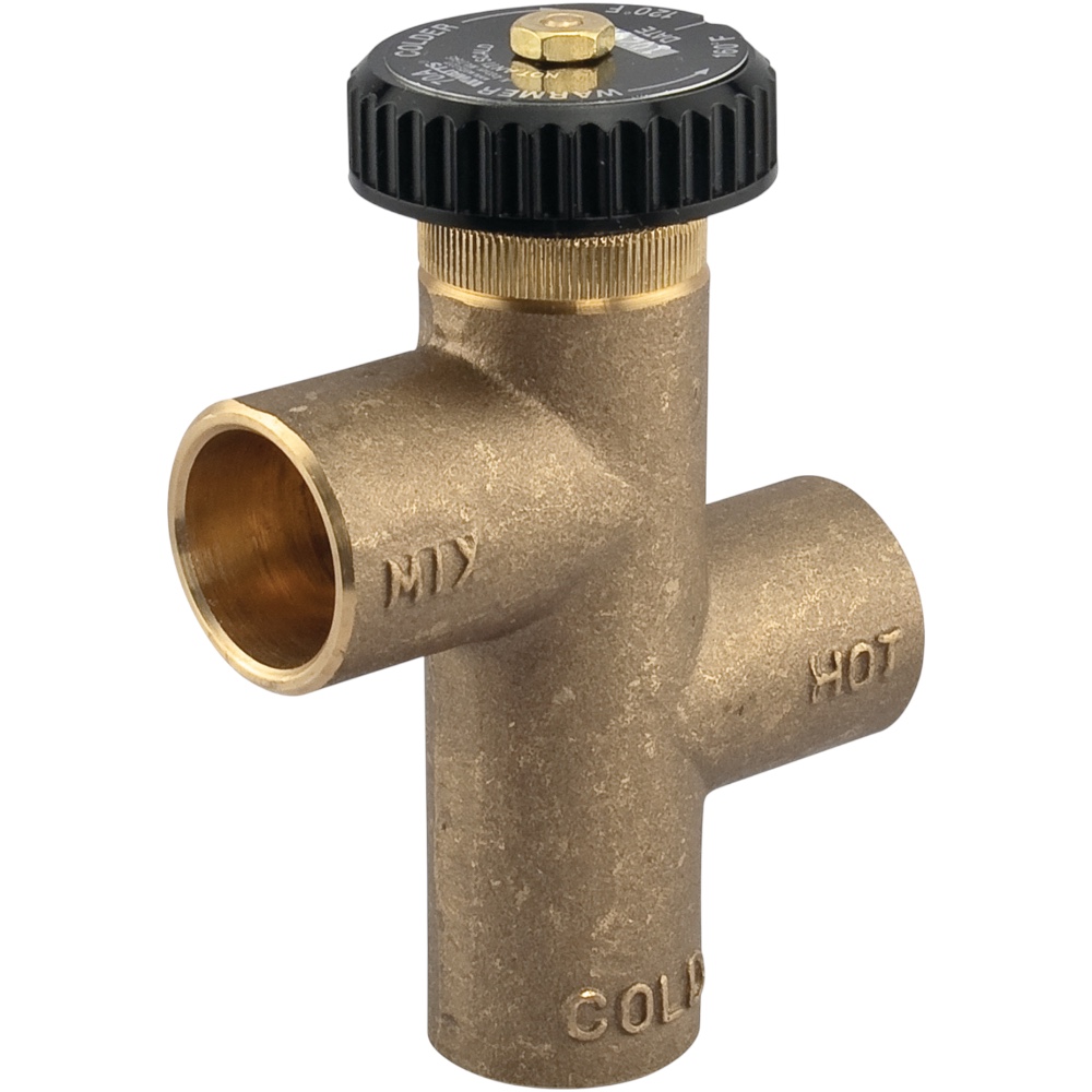 Watts LF70A 3/4" Sweat Tempering Valve 120-160°F Lead Free