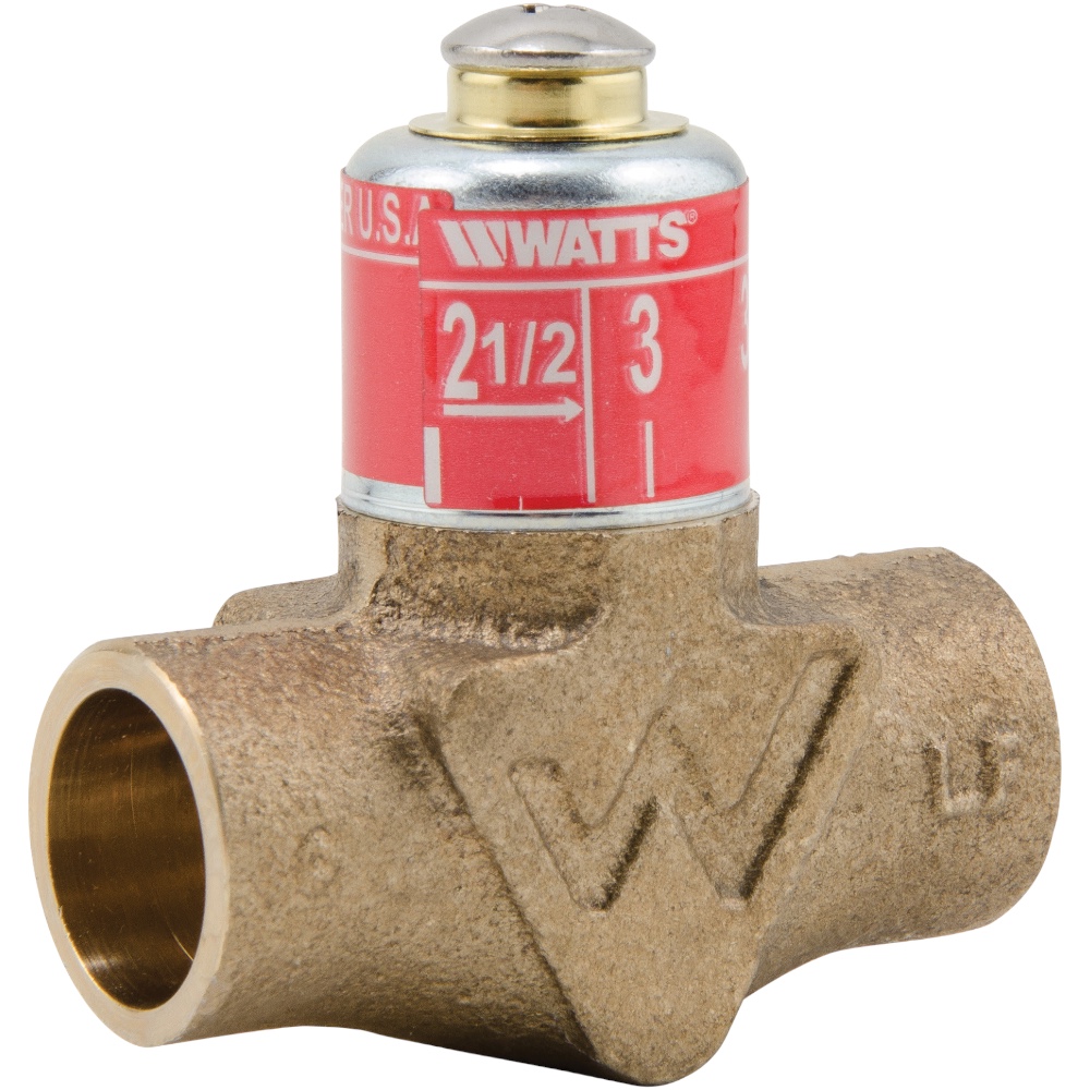 Watts LFP3 1/2" Sweat Flow Control Adjustable 2.5-4 GPM