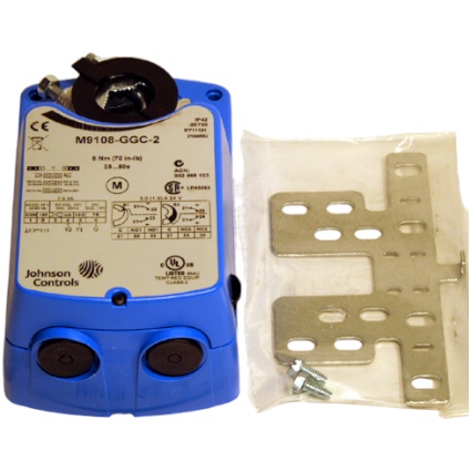 Johnson Controls M9108-GGC-2 Actuator Motor, 0-10v, 70 in-lb, 8 Nm