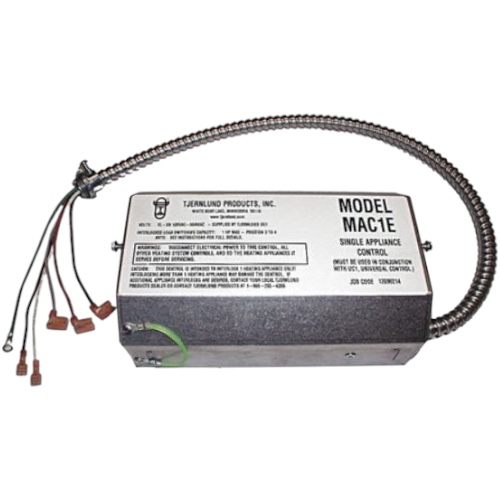Tjernlund MAC-1E Accessory Control, Adds 1 Appliance, 24v/115v with UC1