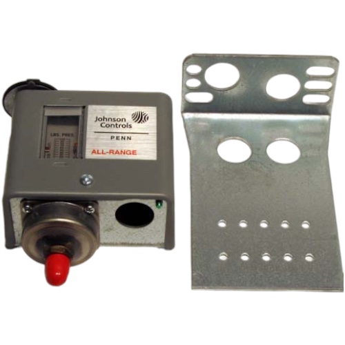 Johnson Controls P170AB-2C Pressure Control, 20-100 PSI, Adjustable Diff