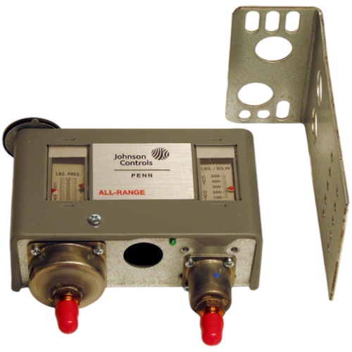 Johnson Controls P170LB-1C SPST Dual Pressure Control with Auto Reset