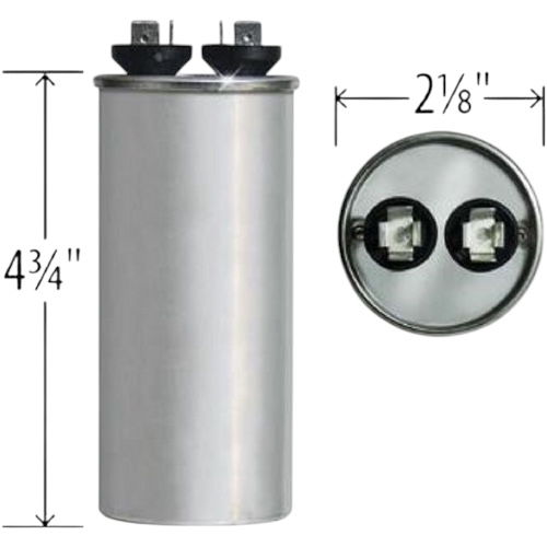 ICP Heil Quaker P291-4054RS Capacitor, 440v, 5+40