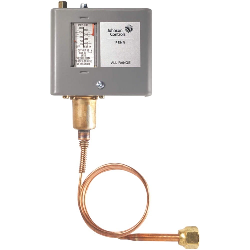 Johnson Controls P70AA-118C High Pressure Control, Single Pole