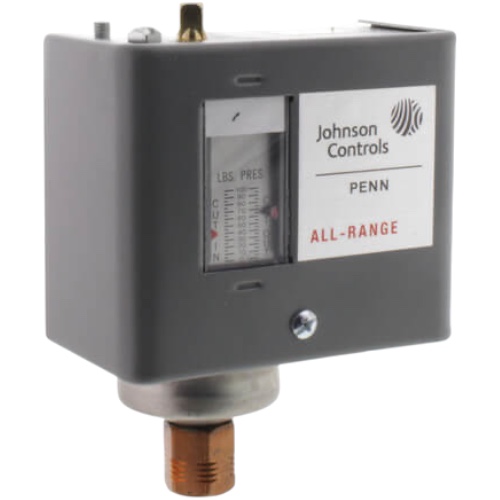 Johnson Controls P70CA-61C SPST Pressure Control, 20-100 PSI