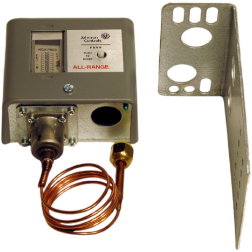 Johnson Controls P70DA-1C High Pressure Control, Manual Reset, 50-450 PSI