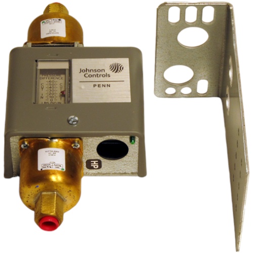 Johnson Controls P74FA-5C SPDT Differential Pressure Control, 8-60 PSI