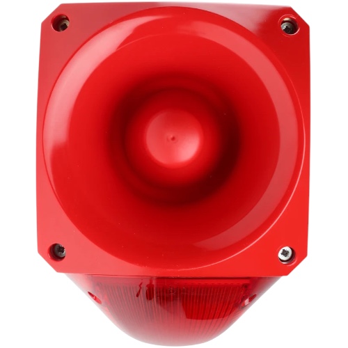 Edwards Signaling PNC-0029 Nexus Sounder Beacon, 116dB, LED, Red