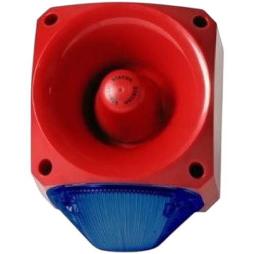 Edwards Signaling PNC-0051 Nexus Sounder Beacon, 110dB, Xenon, Blue