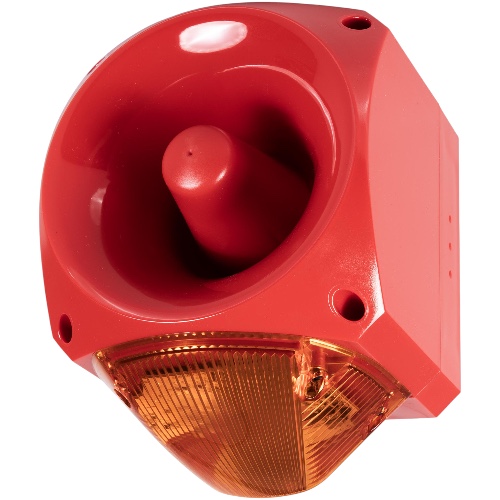 Edwards Signaling PNC-0063 Nexus Sounder Beacon, 110dB, LED, Amber