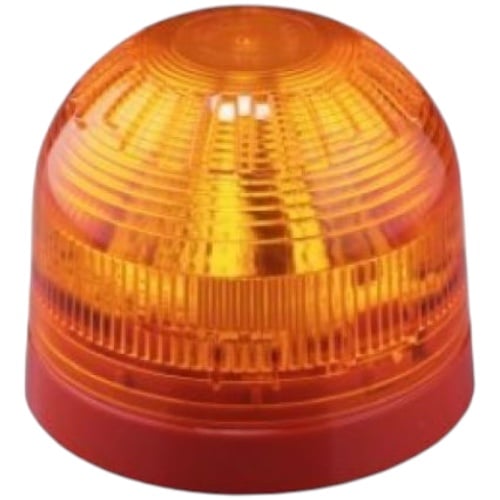 Edwards Signaling PSB-0026 Sonos LED Beacon, Shallow Base, Amber