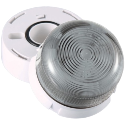 Edwards Signaling QBS-0004 Flash Guard Beacon, Xenon, 110, Clear