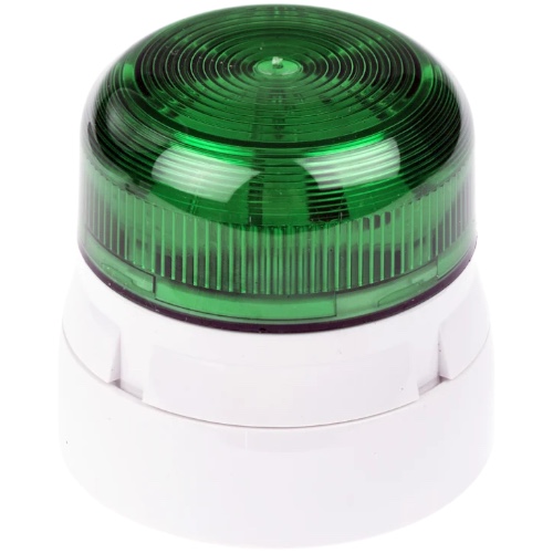 Edwards Signaling QBS-0006 45 Series Flash Guard Beacon, Xenon, 110, Green