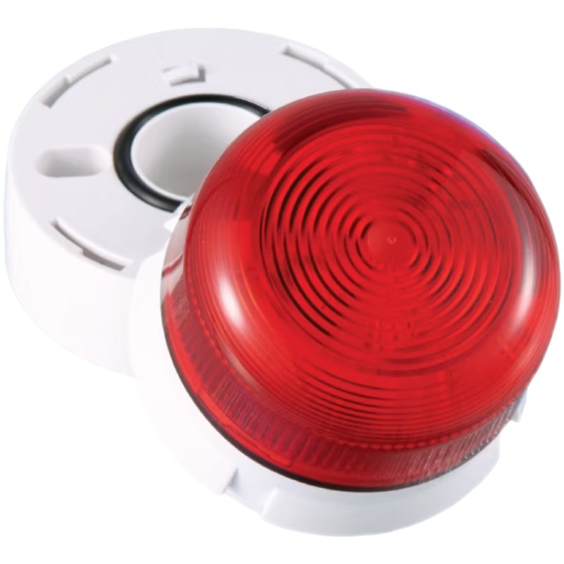 Edwards Signaling QBS-0063 45 Series FG, BN, LED, 11–35, Amber