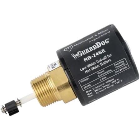 McDonnell & Miller RB-24SE 24V LWCO for Hot Water, Automatic Reset