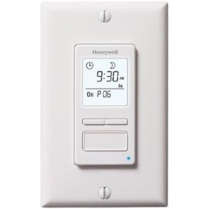 Resideo RPLS530A1038 Timer Switch, Econo Switch, 7-Day, Programmable, Lights