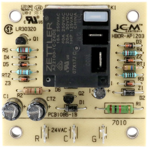 York S1-02426089000 Time Delay Relay for VTR Motor
