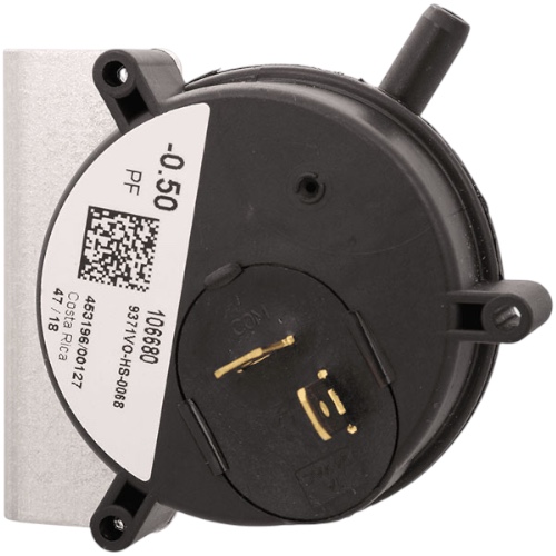 York S1-02435271000 Air Pressure Switch -0.50 IWC On Fall SPNO