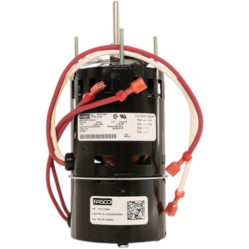 York S1-02435322000 Venter Motor 1/40 HP 3200 RPM CW 208/230v