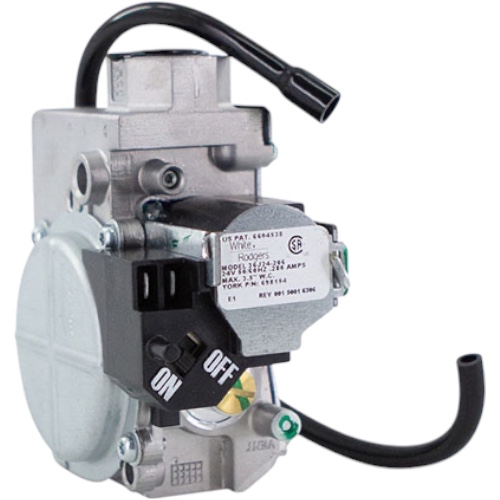 York S1-32544123000 Gas Valve Kit 24v 1 Stage 3.5" WC 1/2" X 1/2" Natural