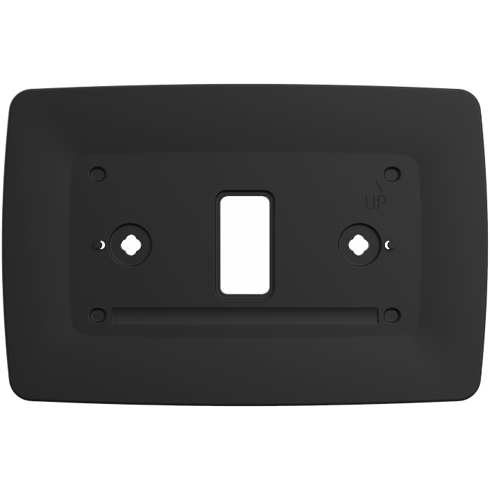 White-Rodgers SA6B Black Wallplate for Sensi Lite Thermostat