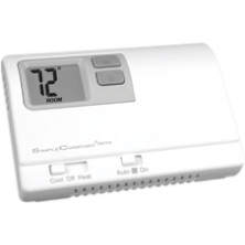 ICM Controls SC2010L Thermostat, 24v, Non Programmable, 1H/1C Or Heat Pump