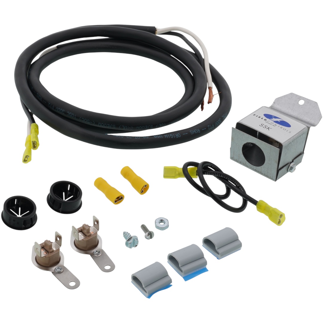 Field Controls SSK-1 Gas Spillage Sensing Kit, Opens at 180°F
