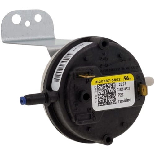 Trane SWT02967 Pressure Switch, Opens at -1.11 W.C., Closes at -130 W.C.