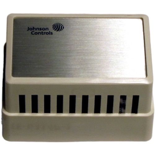 Johnson Controls TE-6314P-1 Wall Mount Temp Sensor, 1000 Ohm, Nickel