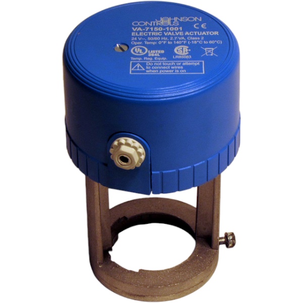 Johnson Controls VA-8122-1 Electric Valve Actuator, 22 Lb, 0-10 Vdc