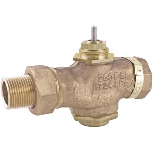 Schneider Electric VB-7211-0-4-04 1/2" N.O. 2 Way Straight Valve Cv 4.4