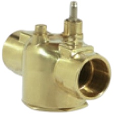 Erie VS2212 1/2" Sweat Valve Body, Steam, 2 Way, 2.5 Cv