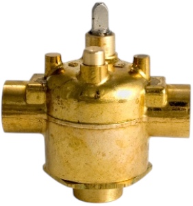 Erie VT3313 Valve Body, 3-Way, 3/4" Sweat, Cv 4.0