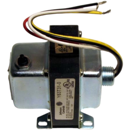 Johnson Controls Y63T31-0 Transformer, 50VA, 120/208/240v To 24v, Foot Mount