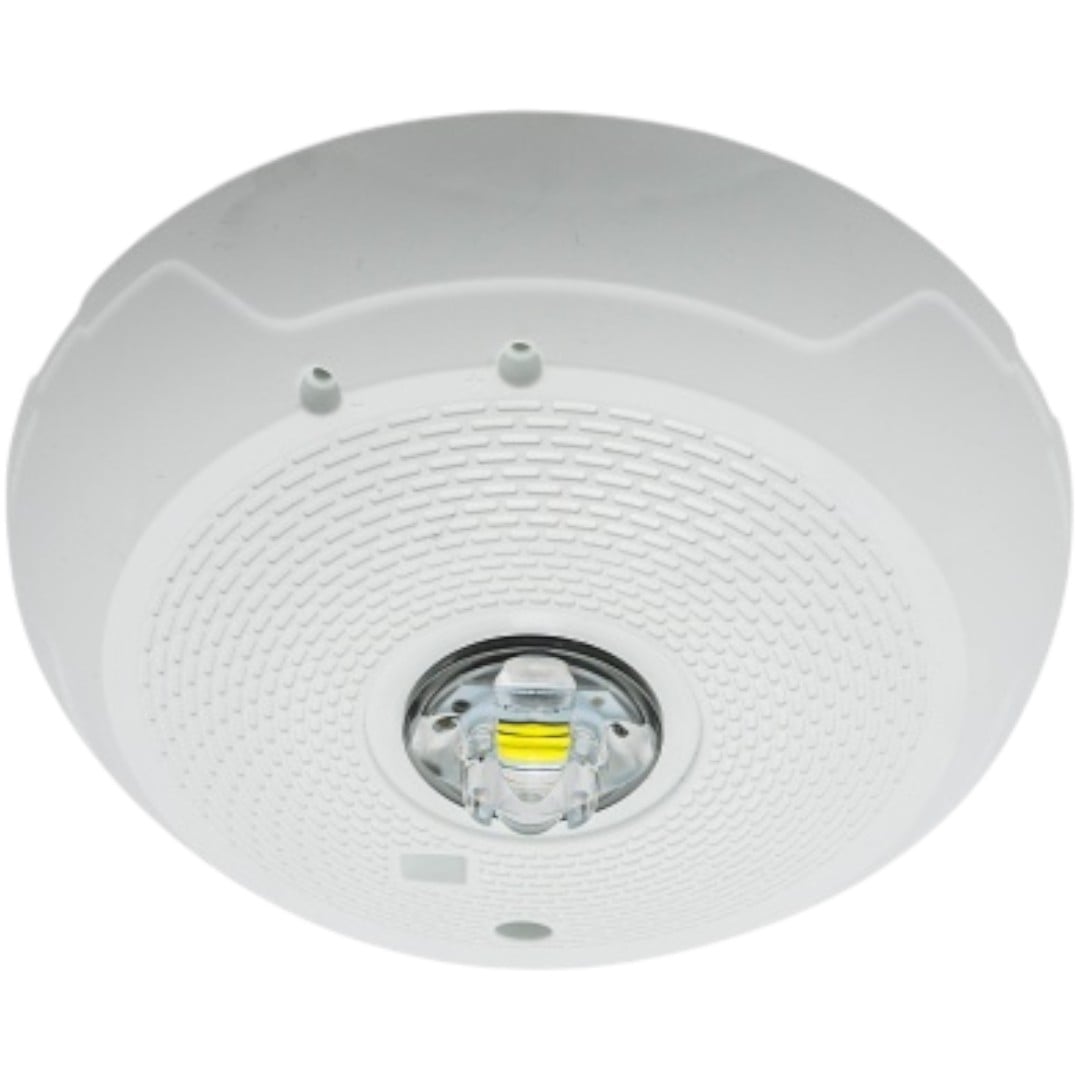 System Sensor SCWLED-P LED Strobe,  Indoor,  Ceiling,  White, PLAIN